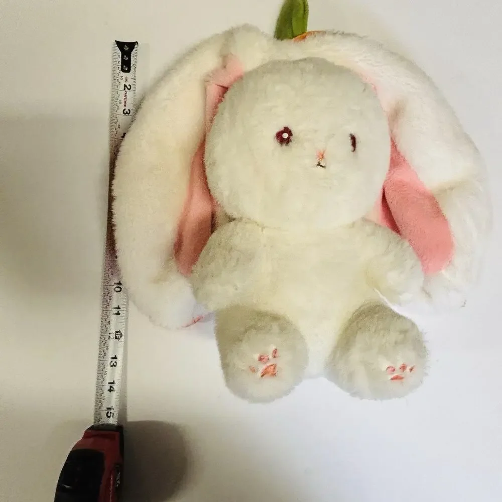 Strawberry Carrot Bunny Plush – Ibentoy Co. Soft Gift Toy for Kids 14” Clean.